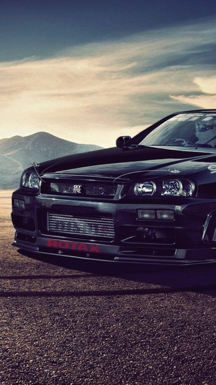 Обои Ниссан, авто, спорткар, обод, колесо в разрешении 720x1280