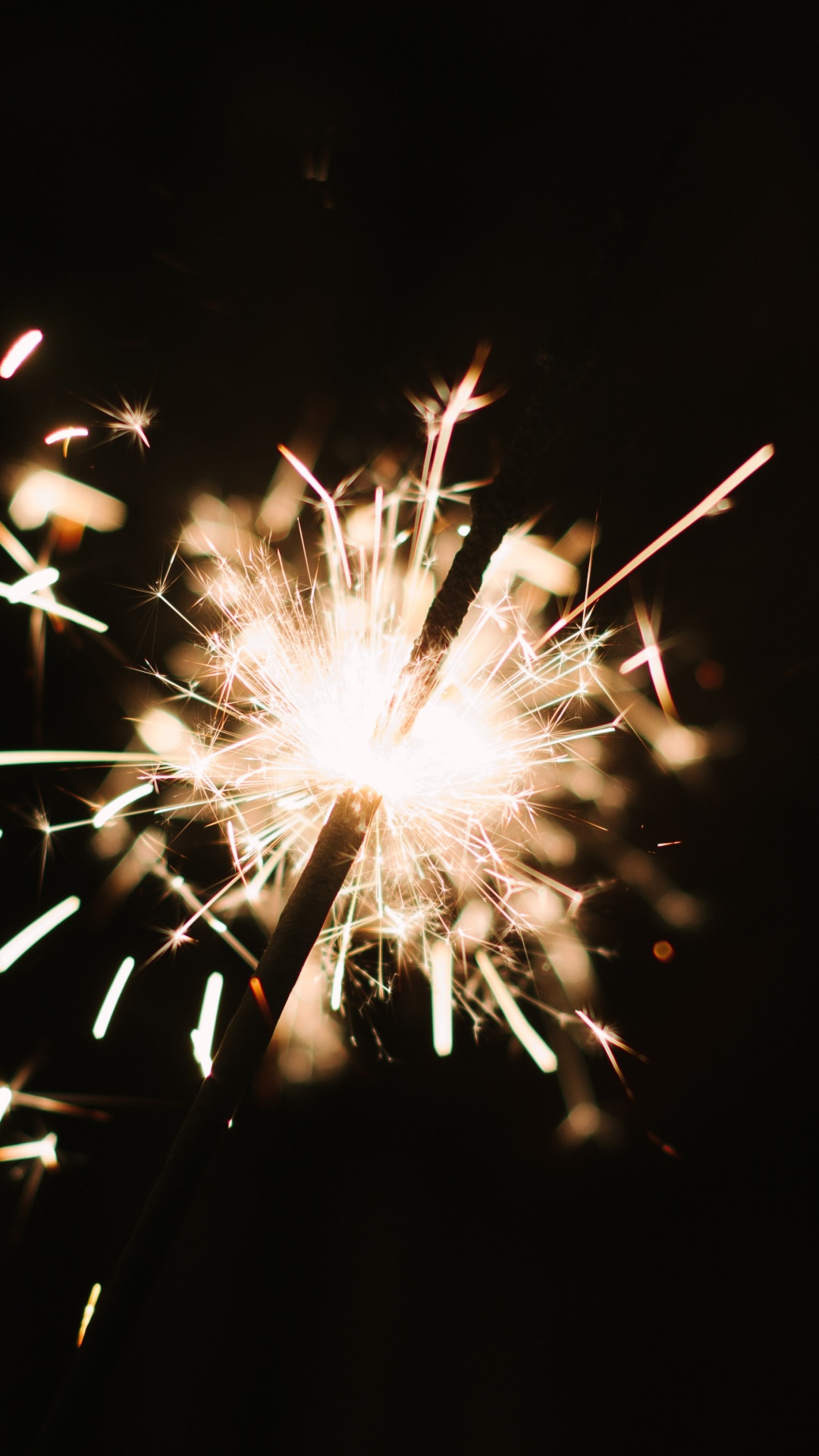 Обои праздник, салют, бенгальский огонь, день нового года, дивали в разрешении 1080x1920