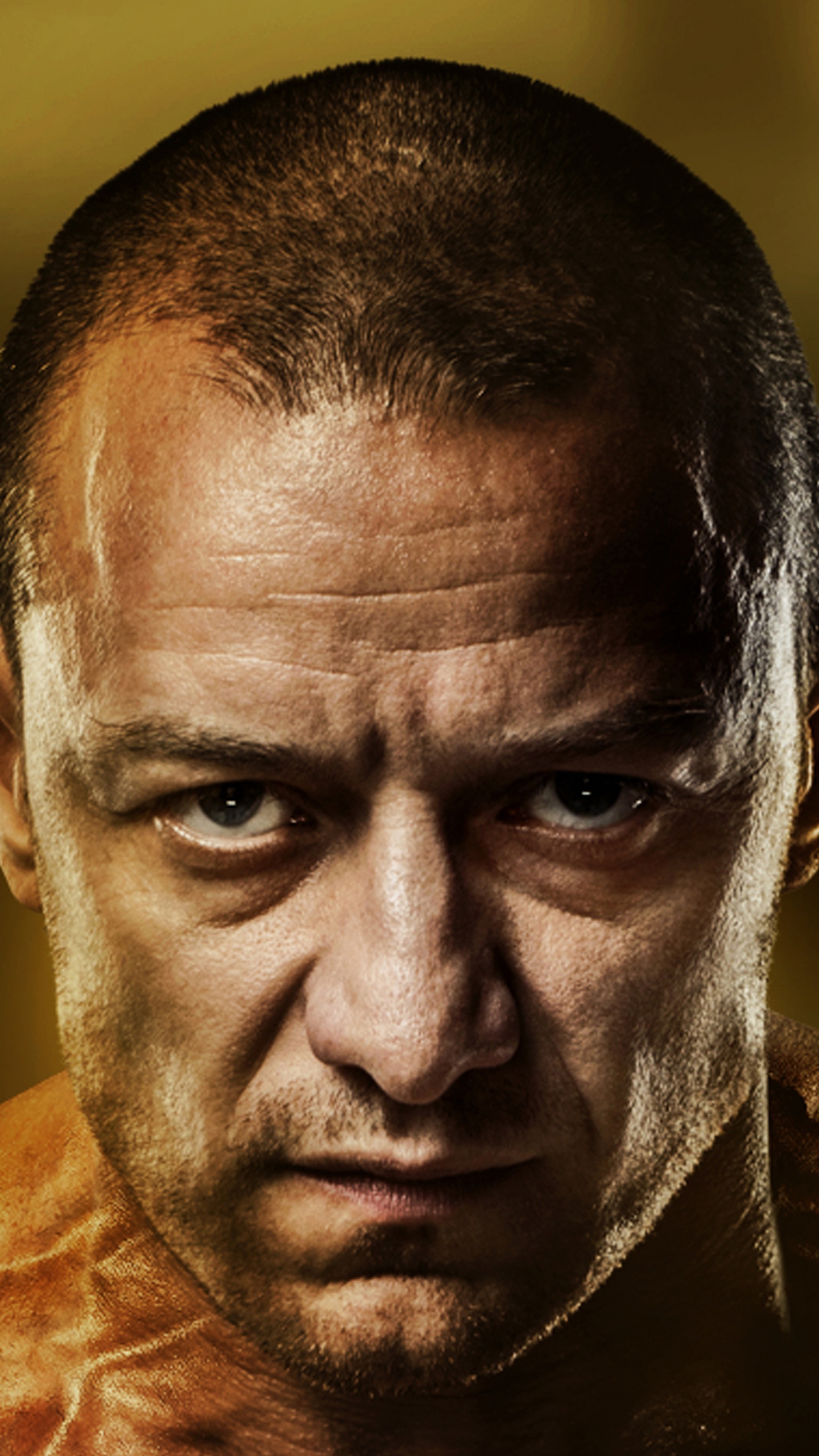 Обои стекло, небьющиеся, лицо, голова, лоб в разрешении 1440x2560