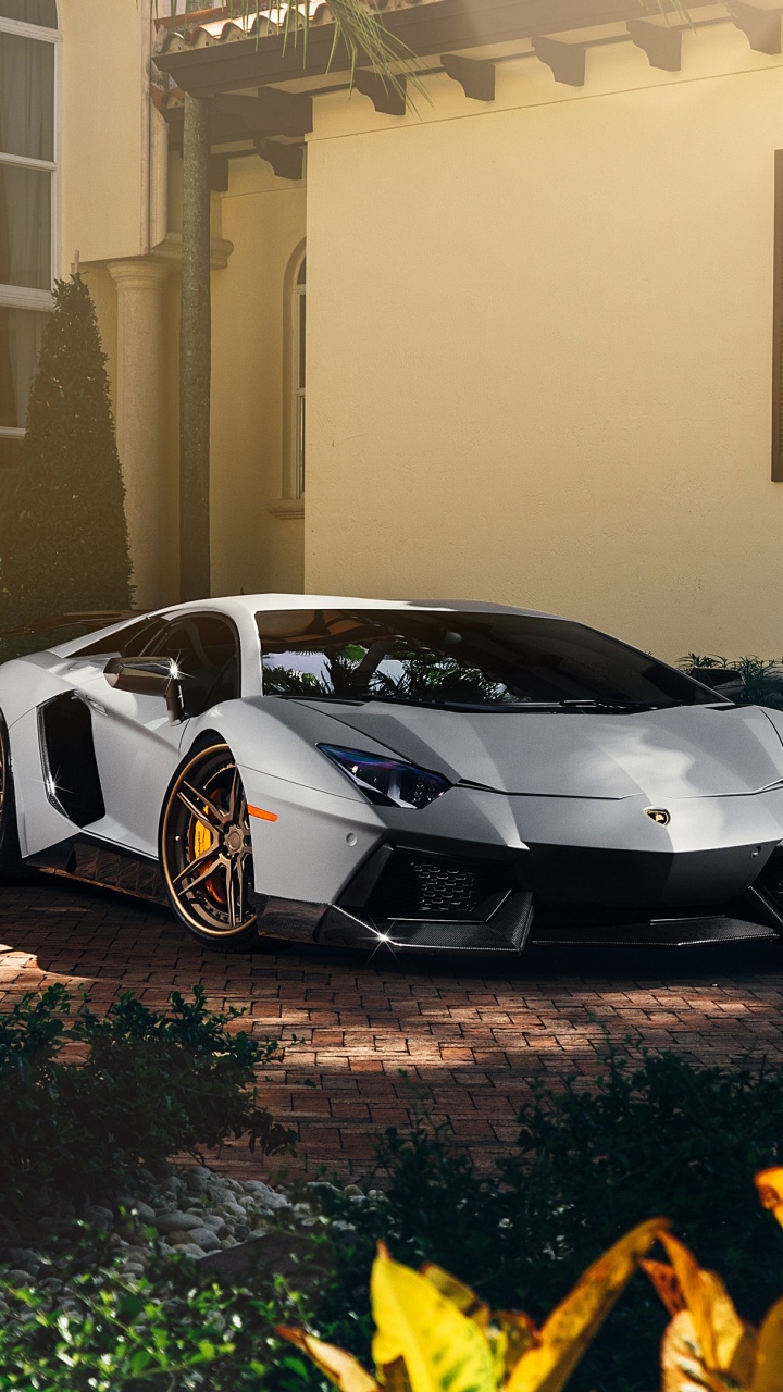 Обои Ламборджини, спорткар, авто, Ламборджини Авентадор СВ, суперкар в разрешении 720x1280