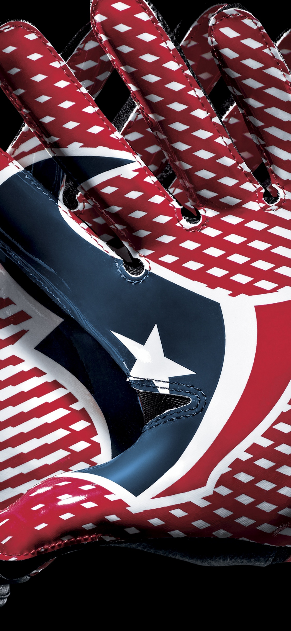 Обои Хьюстон техасцы, Лига, Буффало Билл, перчатка, флаг Соединенных Штатов в разрешении 1125x2436