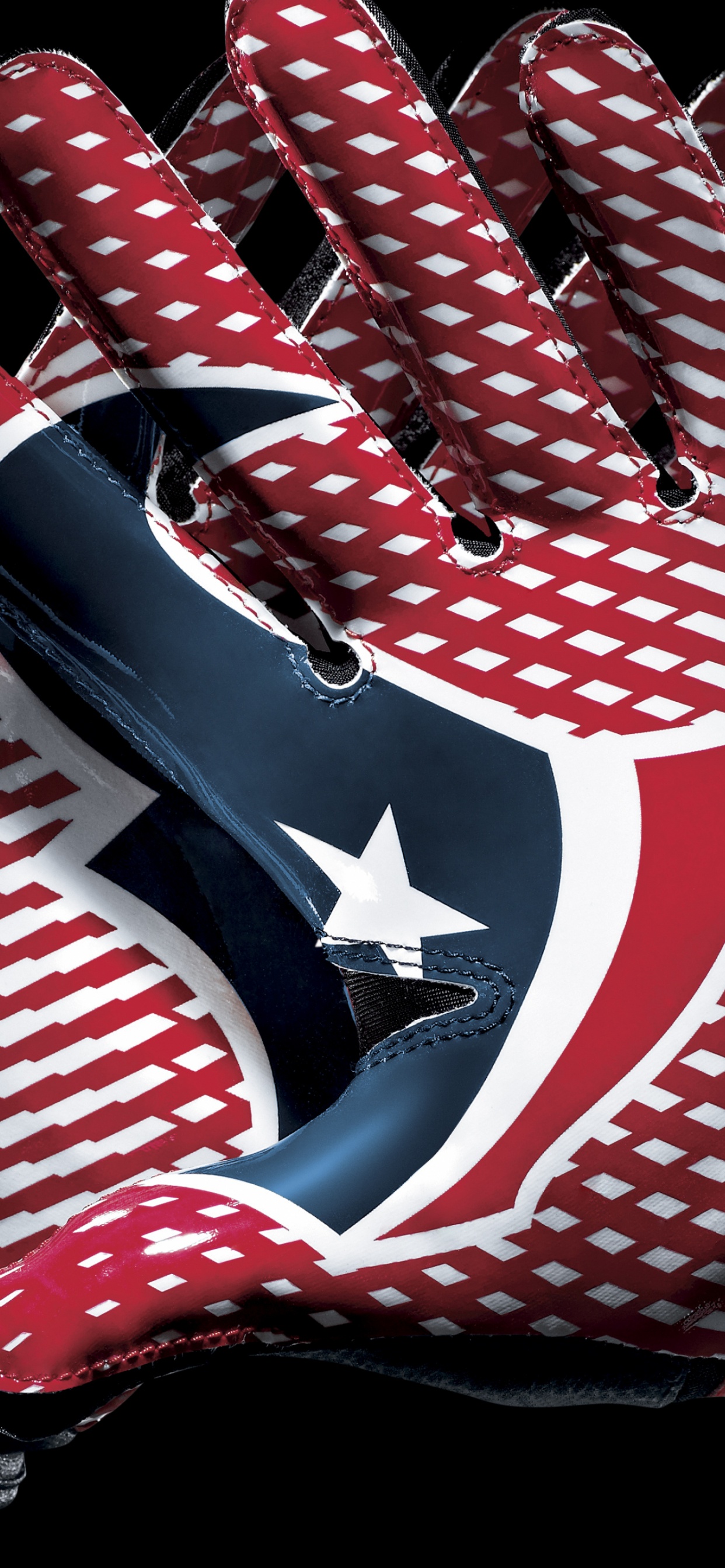 Обои Хьюстон техасцы, Лига, Буффало Билл, перчатка, флаг Соединенных Штатов в разрешении 1242x2688