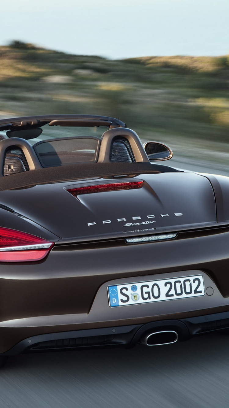 Обои Порше Boxster 2012, Порше Boxster 2014, 2015 Порше Boxster, Порше, авто в разрешении 750x1334