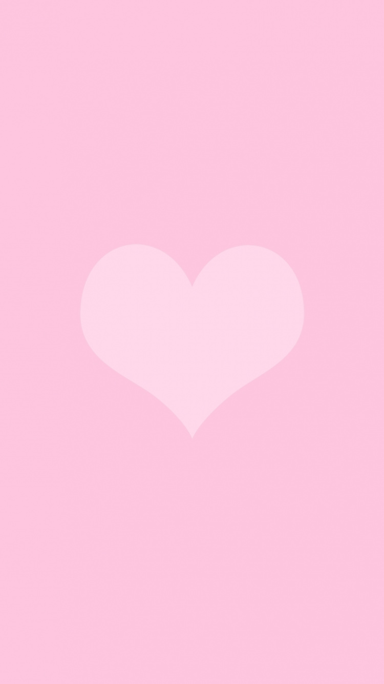 Обои сердце, розовый, любовь, пурпурный цвет, текст в разрешении 750x1334