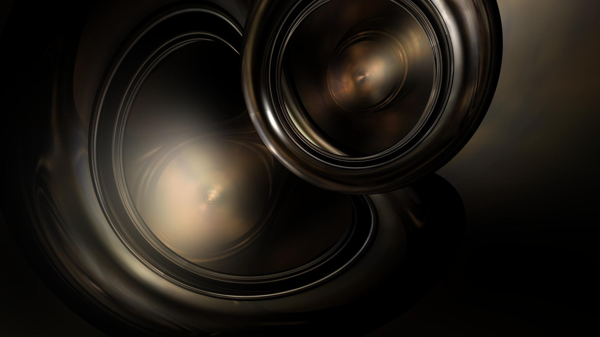 Обои свет, круг, объектив камеры, тьма, объектив в разрешении 1920x1080