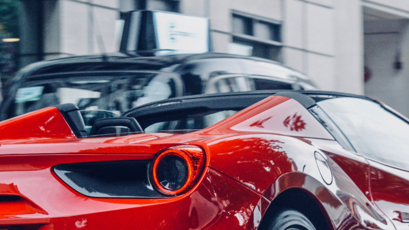 Обои гоночный автомобиль, легковые автомобили, Феррари 458, Феррари f430, колесо в разрешении 1366x768