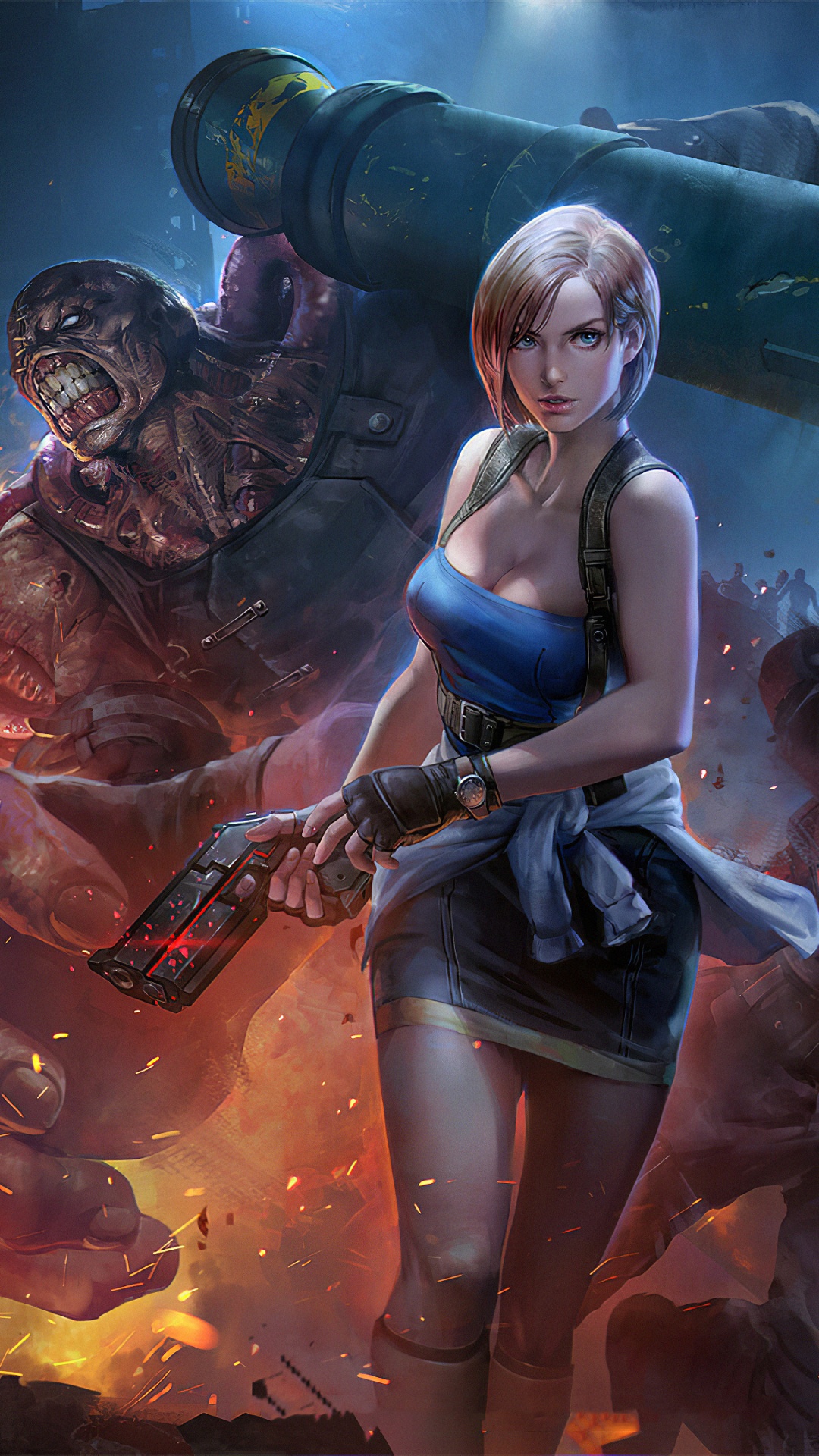 Обои карточная игра, Раккун-Сити, компьютерная игра, стратегии видео игры, иллюстрация в разрешении 1080x1920