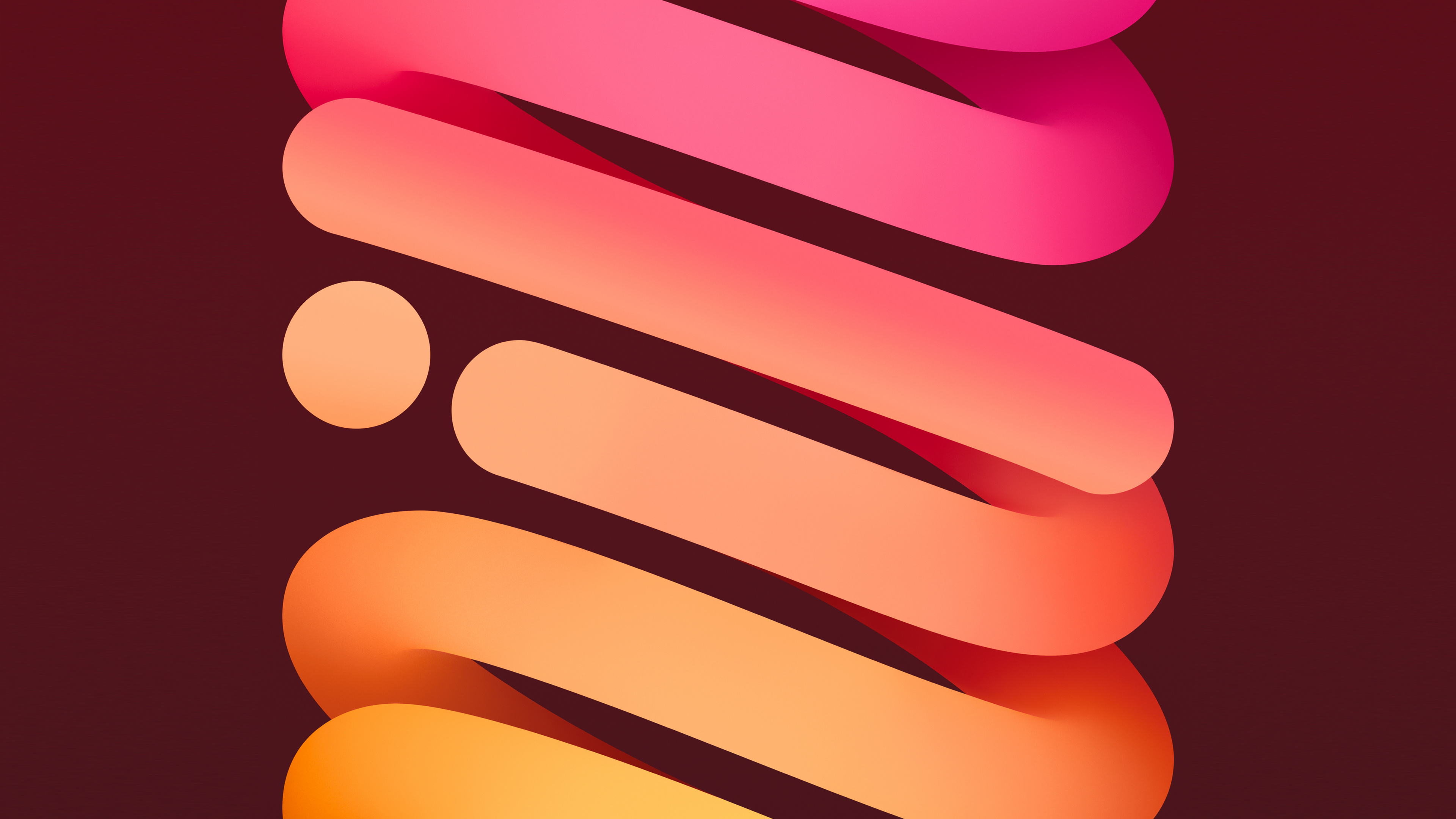 Обои iPad Mini Stock Wallpaper in 4K Resolution (Pink) – Light (for iPad) в разрешении 3840x2160