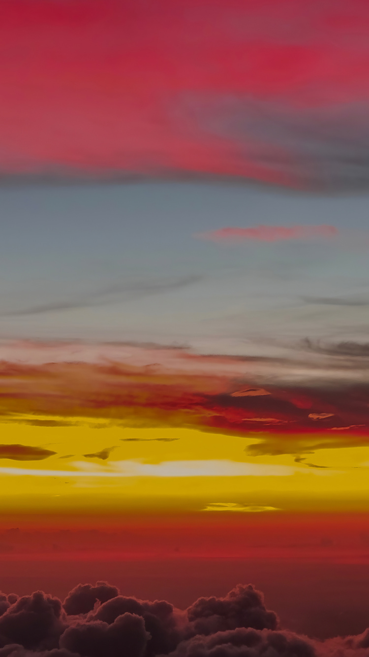 Обои Apple МасВоок Pro, макбук Эйр, iMac, яблоко, облако в разрешении 750x1334