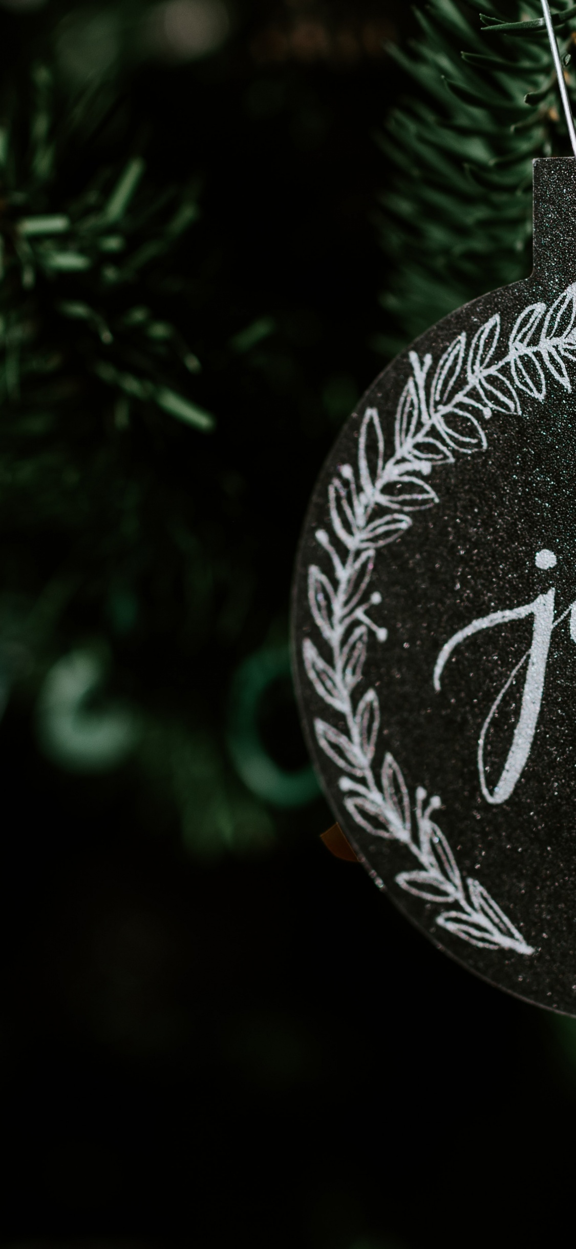 Обои древесные растения, ветвь, орнамент, дизайн интерьера, растение в разрешении 1125x2436