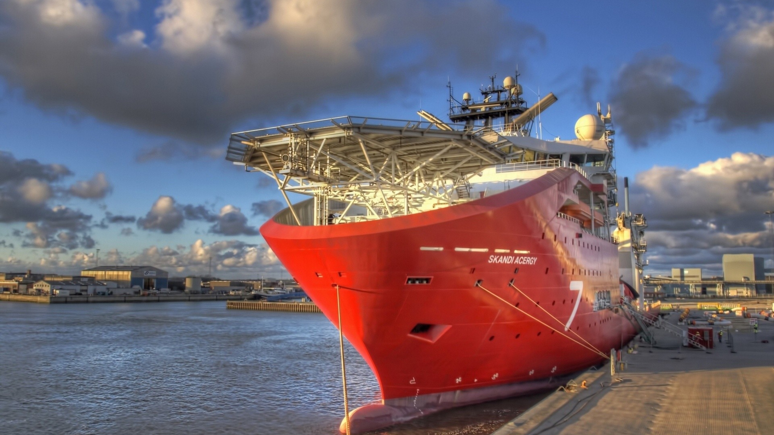 Обои корабль, судно, корабельная архитектура, грузовые перевозки, облако в разрешении 2560x1440