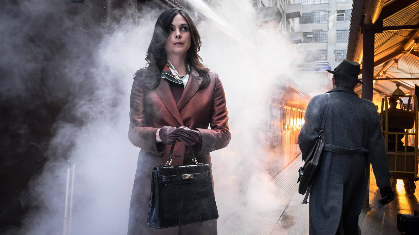 Обои Морена Баккарин, Готэма, Лесли Томпкинс, Сжечь ведьму, Готэм - Сезон 3 в разрешении 1366x768