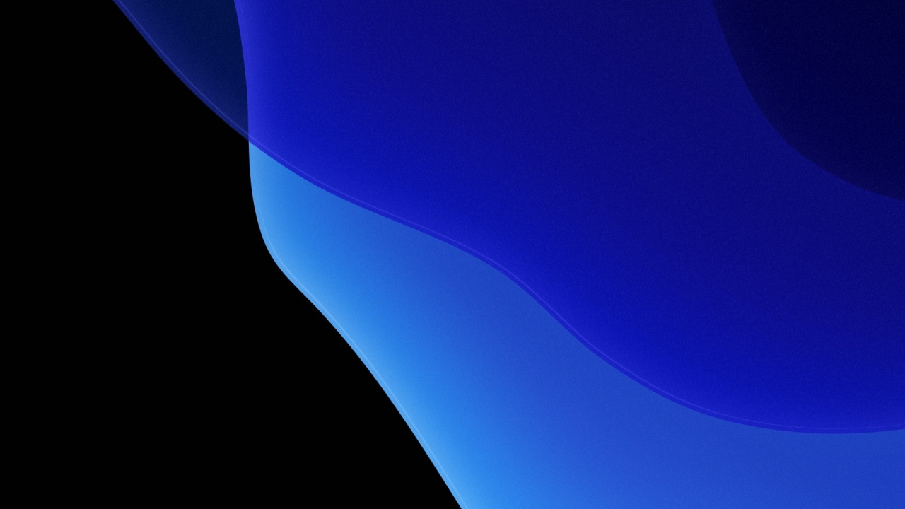 Обои ios, лазурный, электрик, склон, узор в разрешении 1280x720