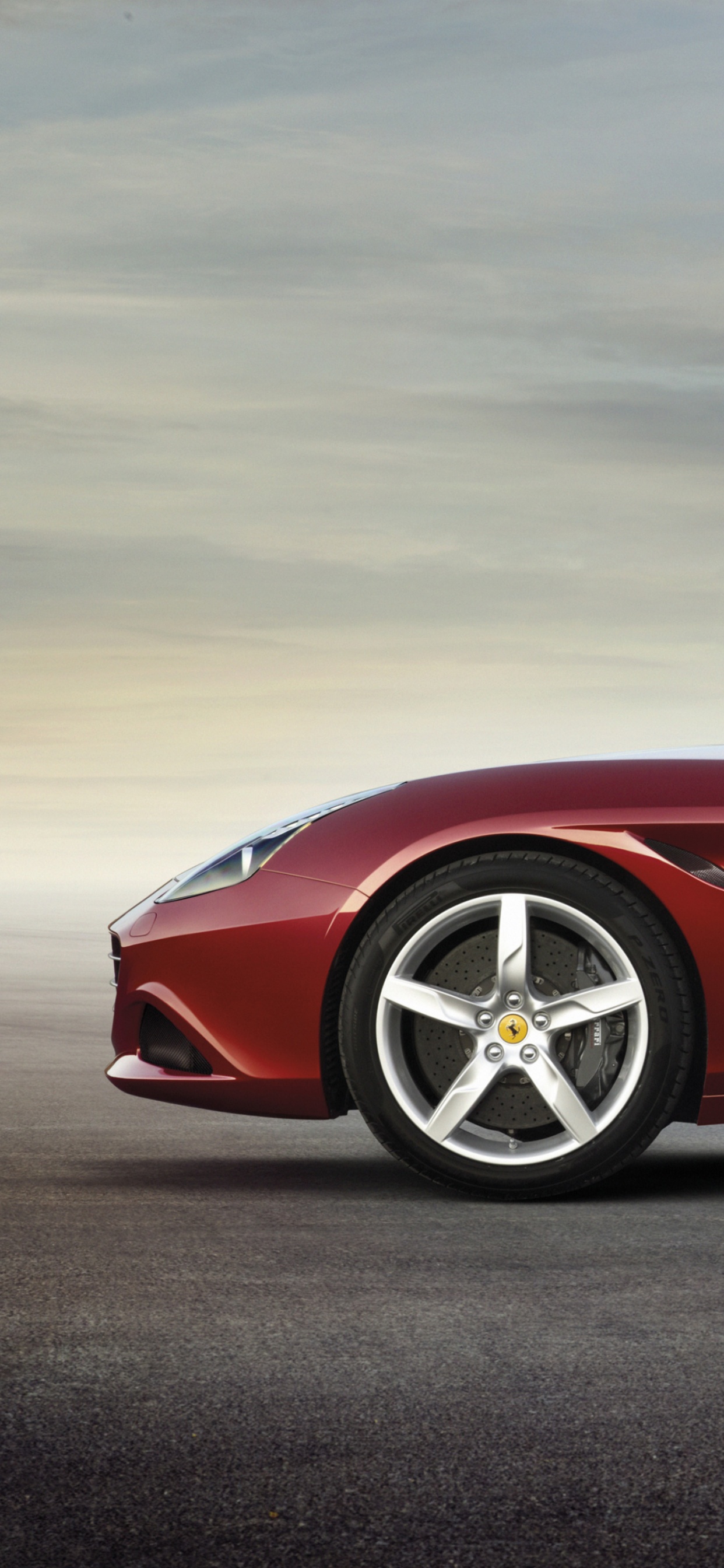 Обои Феррари Калифорния, Феррари ф40, суперкар, автомобильный дизайн, моторный транспорт в разрешении 1242x2688