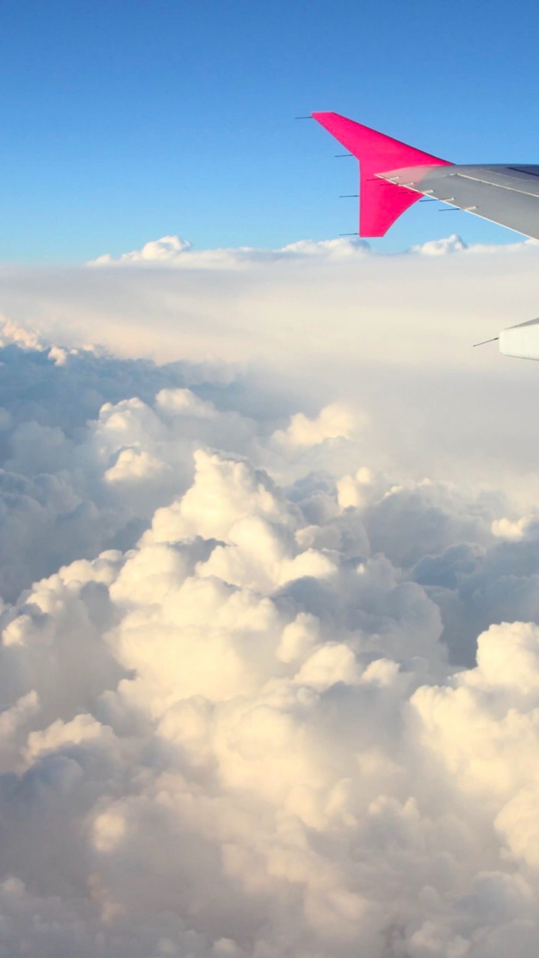 Обои самолет, самолеты, полет, облако, воздушное путешествие в разрешении 1080x1920