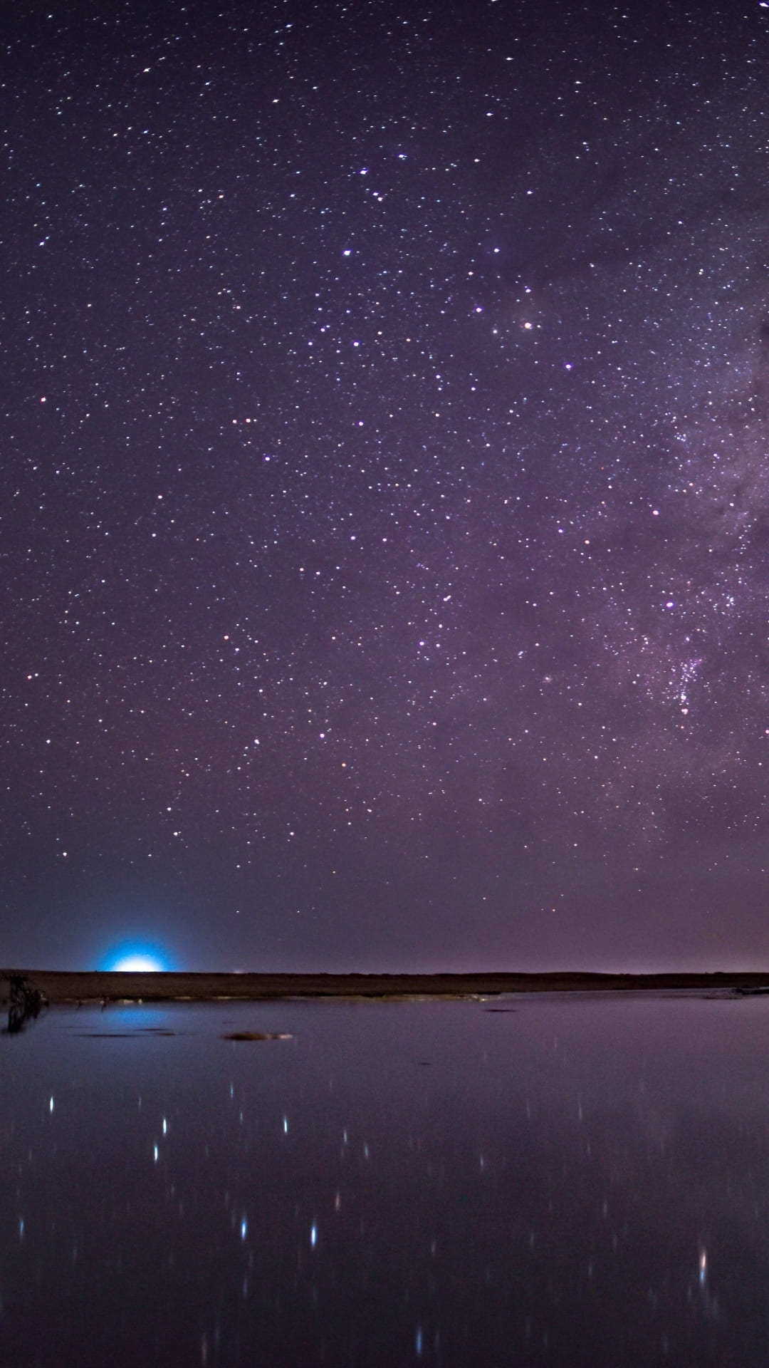 Обои ночь, телефон, пурпур, Фиолетовый, атмосфера в разрешении 1080x1920