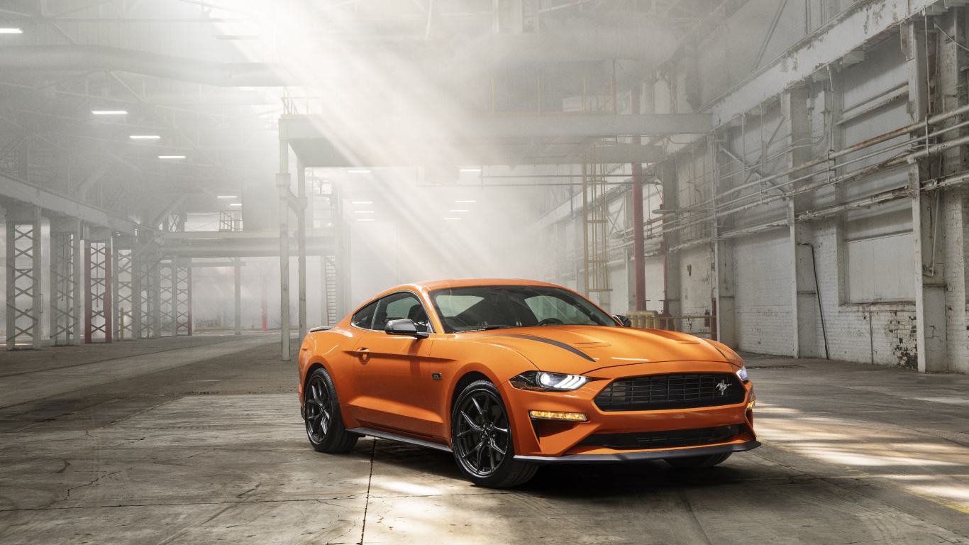 Обои ford, обод, желтый, Форд Фокус РС, мускул кар в разрешении 1366x768