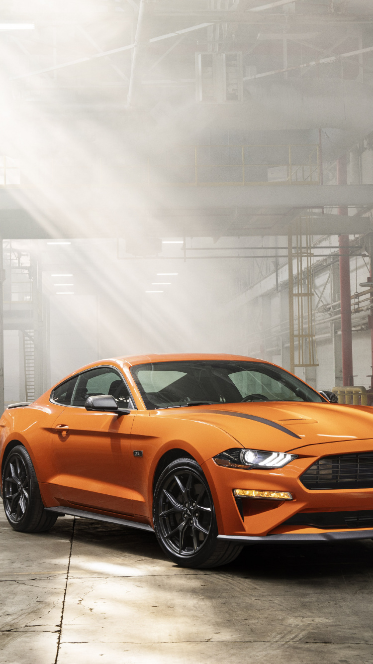 Обои ford, обод, желтый, Форд Фокус РС, мускул кар в разрешении 750x1334