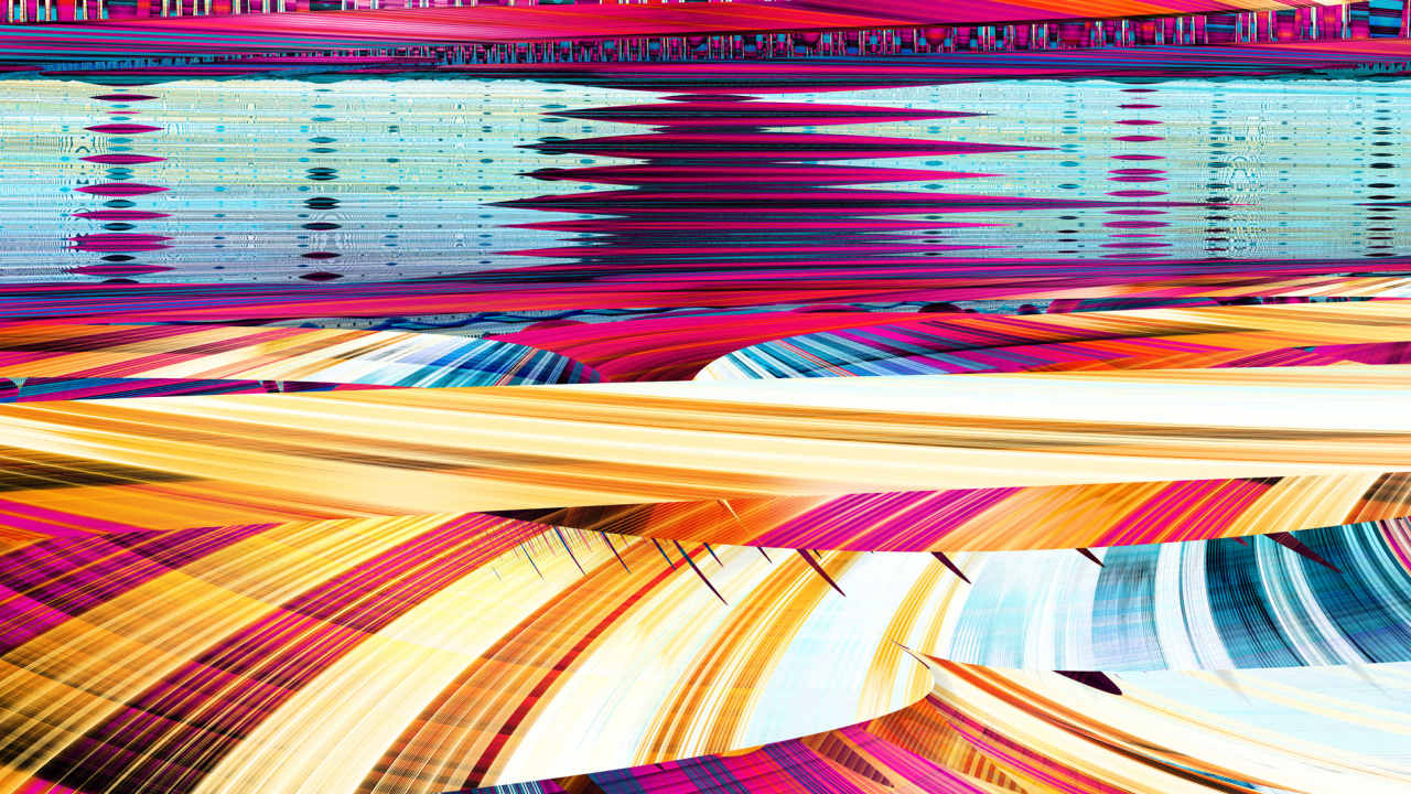 Обои вода, текстура, линия, узор, красочность в разрешении 1280x720