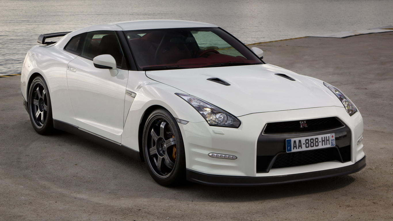 Обои 2012 Ниссан ГТ-Р, Ниссан, авто, спорткар, суперкар в разрешении 1366x768