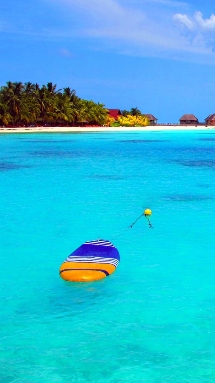 Обои море, Лагуна, Аква, океан, Карибский бассейн в разрешении 720x1280