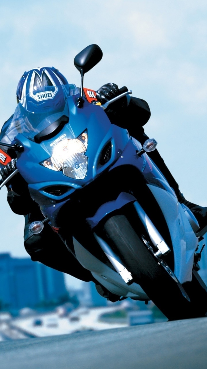 Обои мотоцикл, гонки на мотоциклах, гоночный, гоночный велосипед, велосипед в разрешении 720x1280