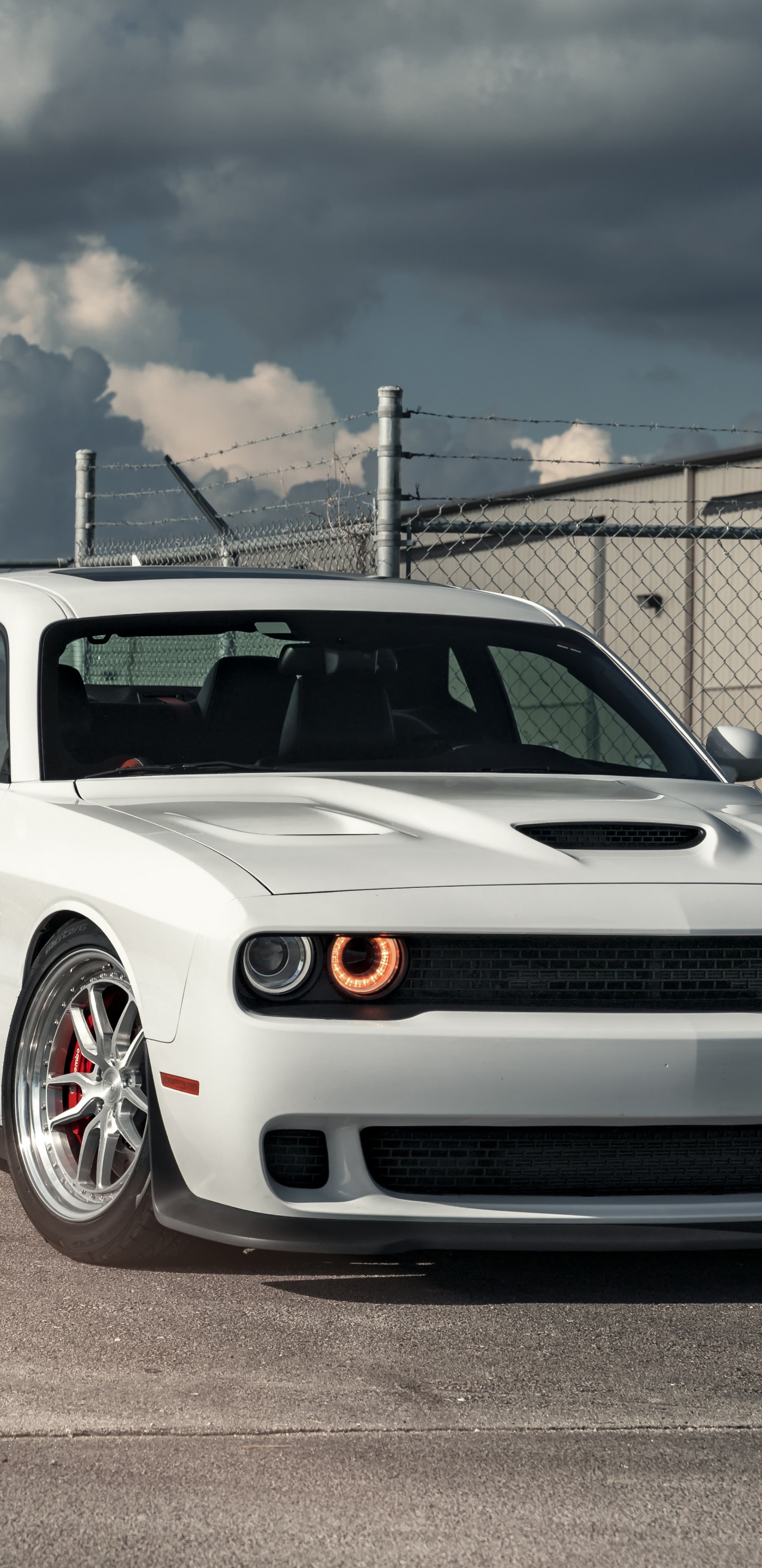 Обои спорткар, авто, 2019 Додж Челленджер СРТ мегеру, dodge, Додж Чарджер СРТ мегеру в разрешении 1440x2960