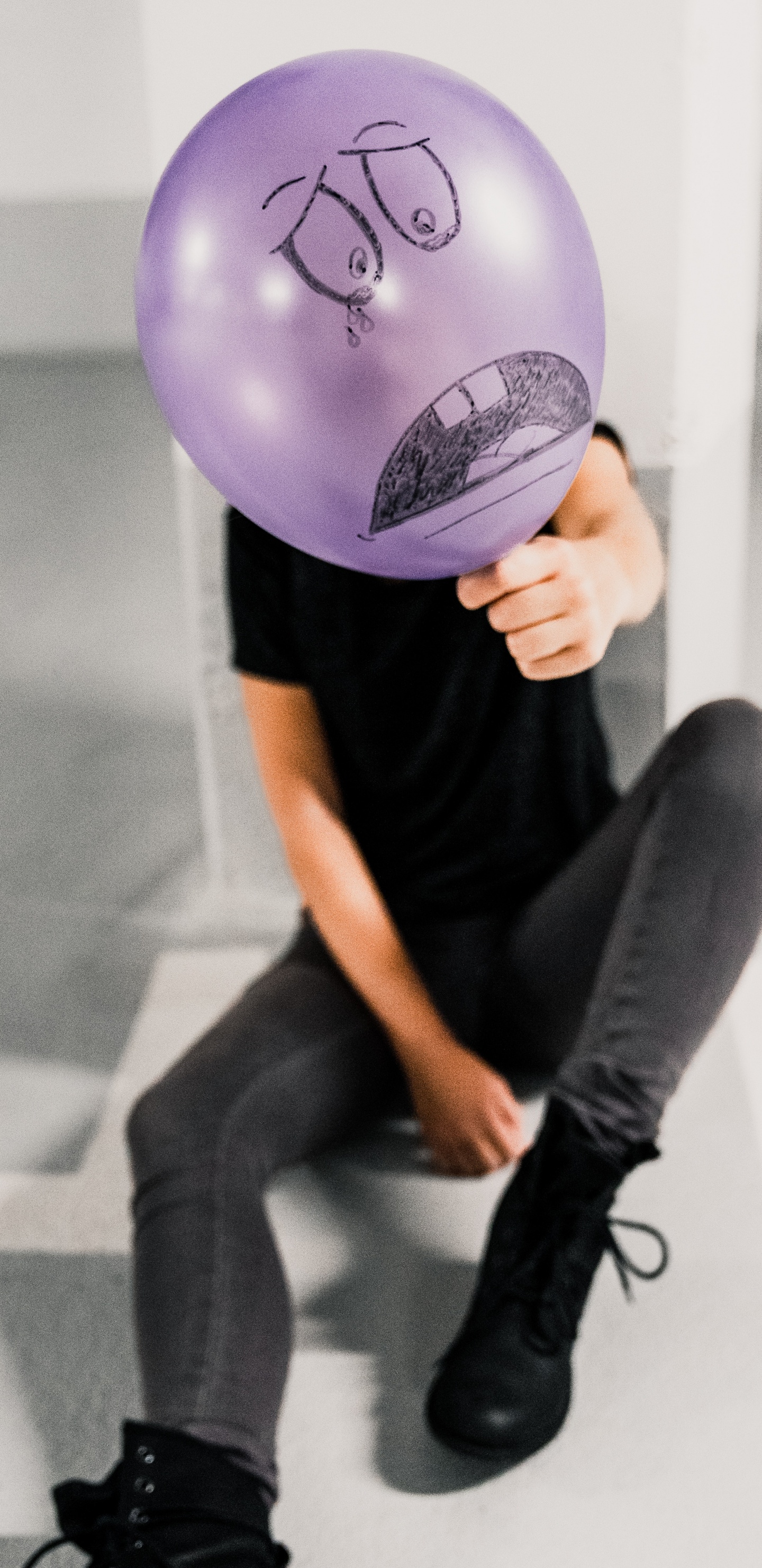 Обои пурпур, шлем, Фиолетовый, розовый, фэшн в разрешении 1440x2960