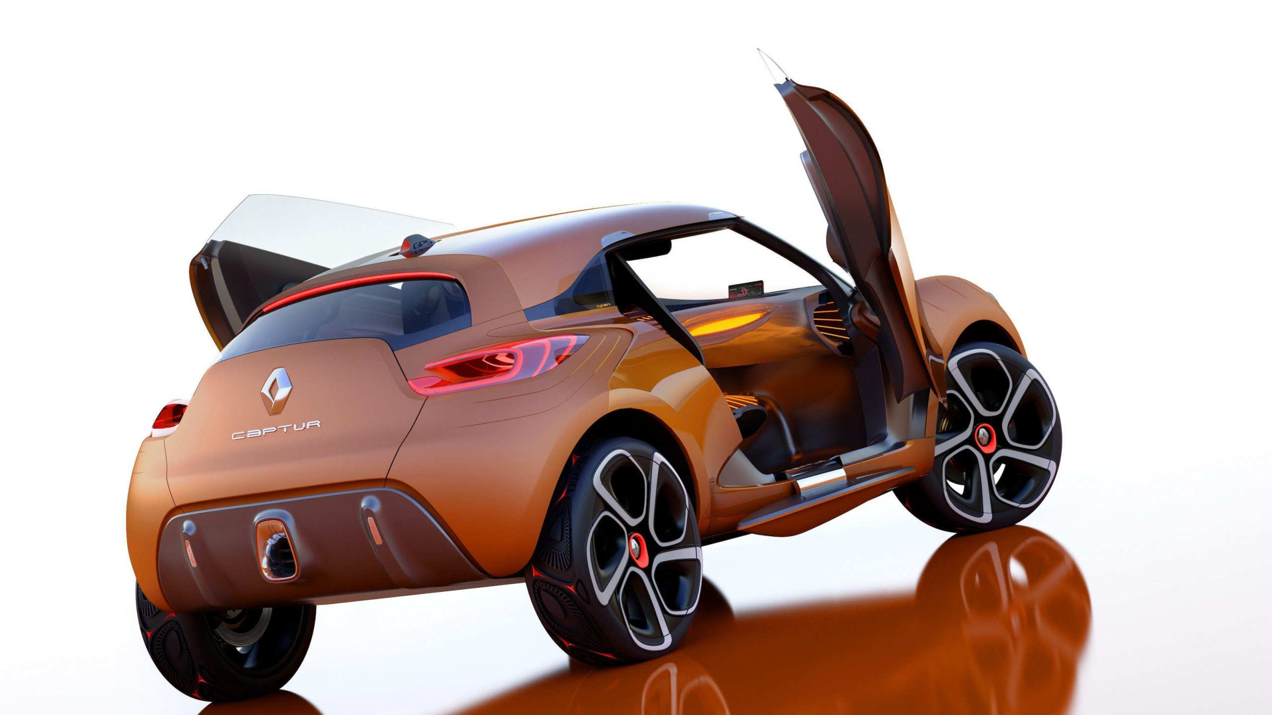 Обои автомобиль концепции, авто, Рено, спорткар, компактный автомобиль в разрешении 2560x1440