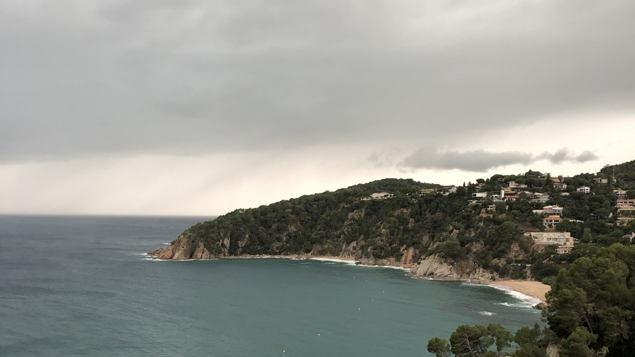 Обои побережье, мыс, водоем, вода, залив в разрешении 1280x720