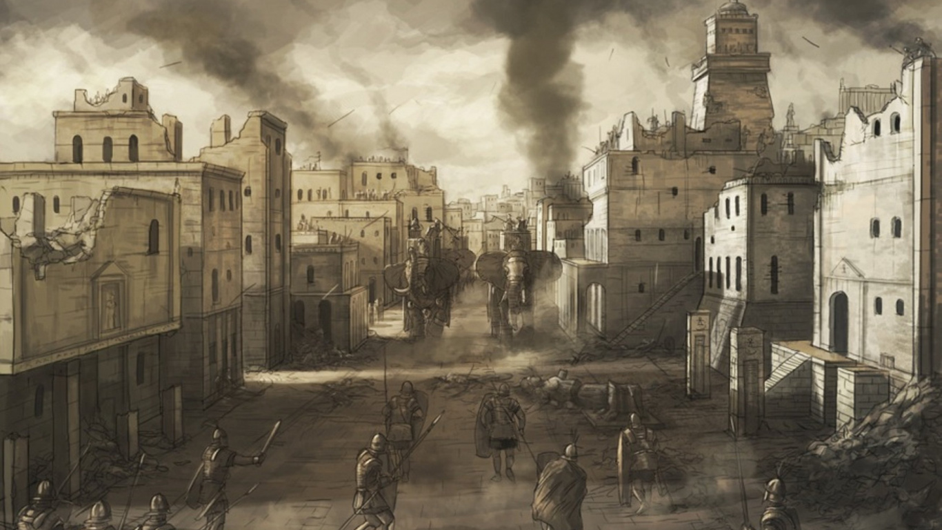 Обои Карфаген, Древний Карфаген, Общая Рим Второй мировой войны, визуальное искусство, история в разрешении 1366x768