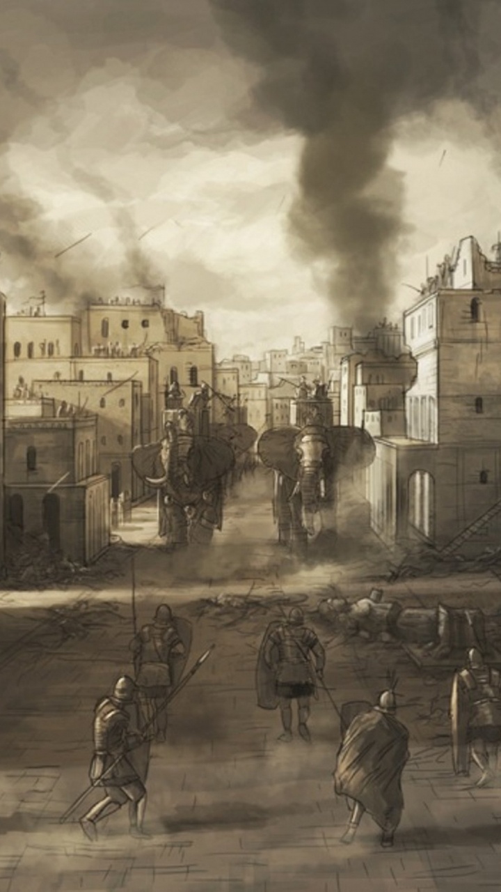 Обои Карфаген, Древний Карфаген, Общая Рим Второй мировой войны, визуальное искусство, история в разрешении 720x1280