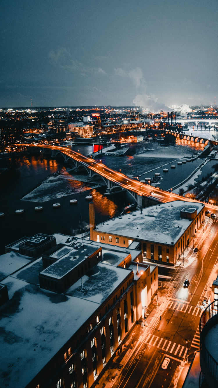 Обои миннеаполис, здание, облако, инфраструктура, городской дизайн в разрешении 750x1334