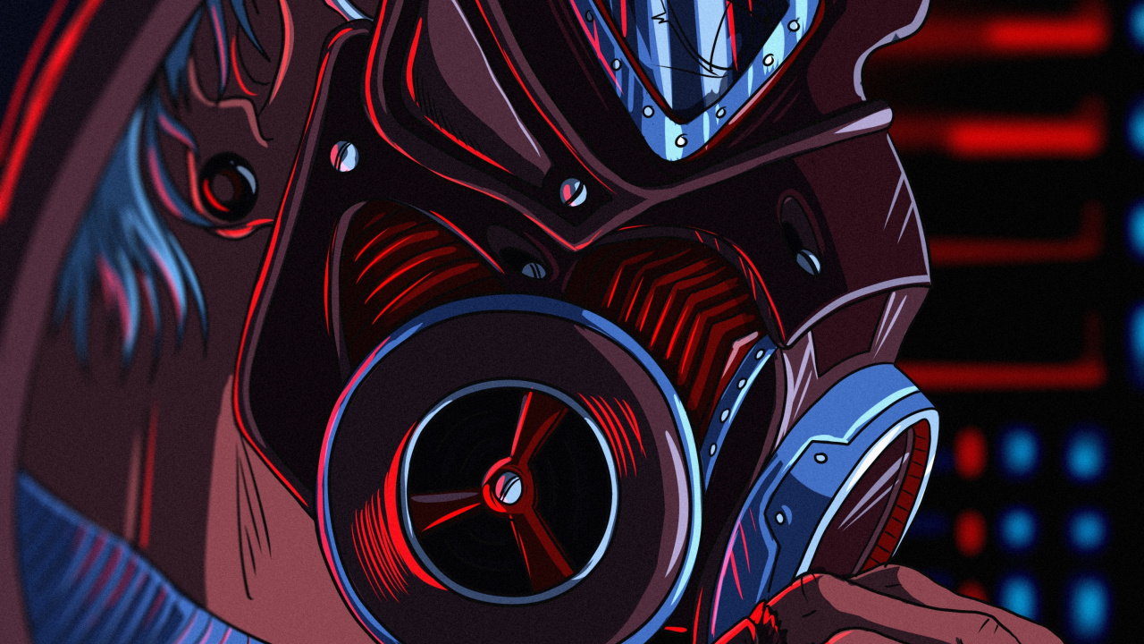 Обои иллюстрация, социальные сети, мультик, мультфильм, арт в разрешении 1280x720