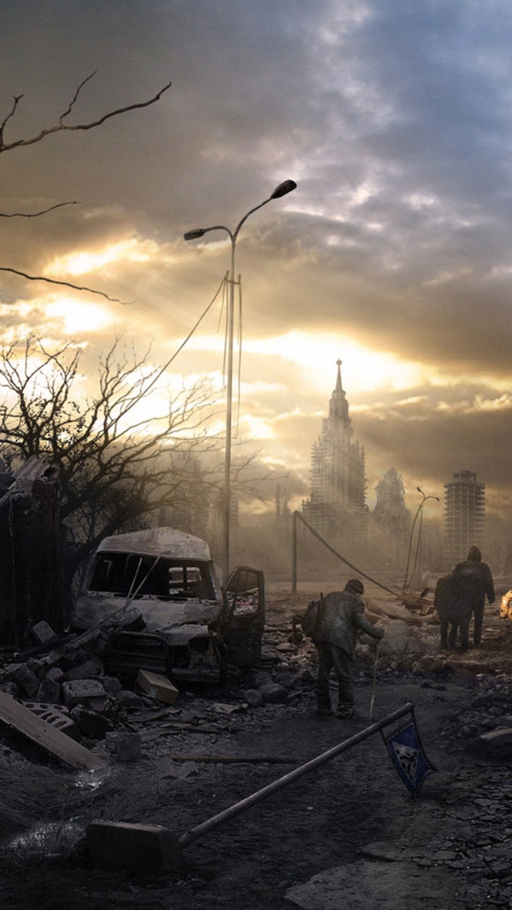 Обои атмосфера, облако, пейзаж, небо, Апокалиптическая фантастика в разрешении 720x1280