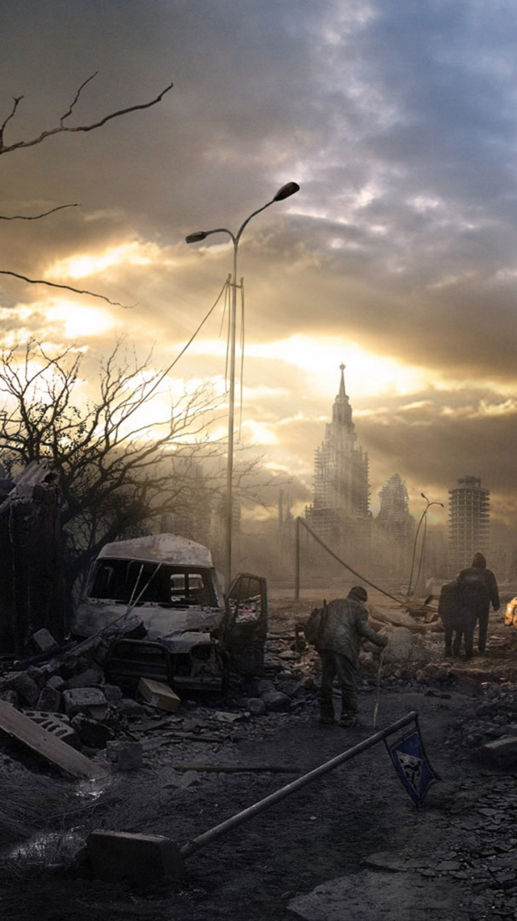 Обои атмосфера, облако, пейзаж, небо, Апокалиптическая фантастика в разрешении 750x1334