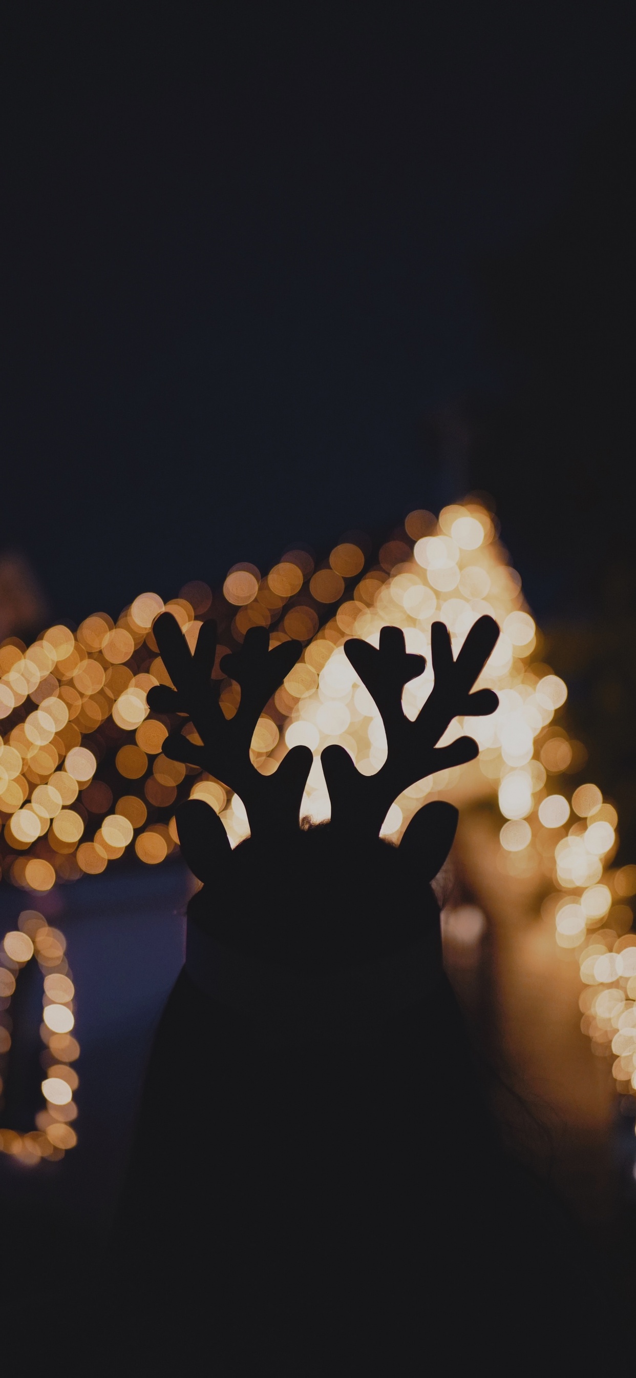 Обои боке, рука, смартфон, дерево, крупный план в разрешении 1242x2688