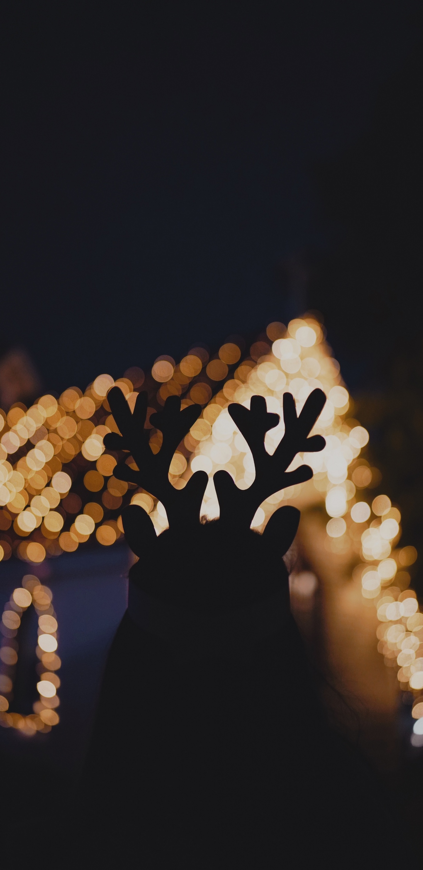 Обои боке, рука, смартфон, дерево, крупный план в разрешении 1440x2960