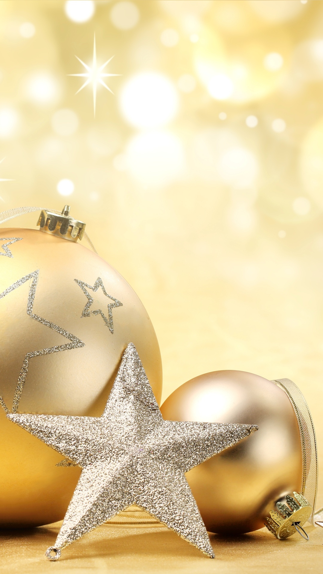 Обои Рождественский день, Новый год, рождественский орнамент, праздник, Рождественские украшения в разрешении 1080x1920