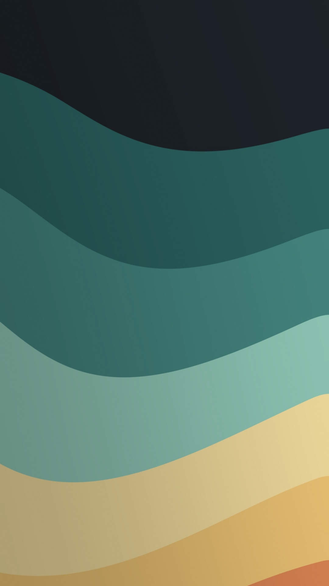 Обои Оранжевый цвет, математика, геометрия, полутона и оттенки, электрик в разрешении 1080x1920