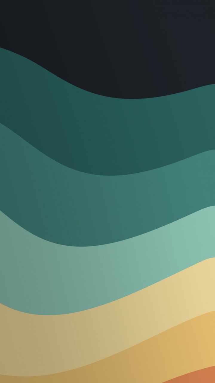 Обои Оранжевый цвет, математика, геометрия, полутона и оттенки, электрик в разрешении 720x1280