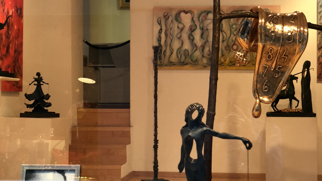 Обои Сальвадор дали, художественный музей, художественная выставка, Сальвадор из, арт в разрешении 1280x720