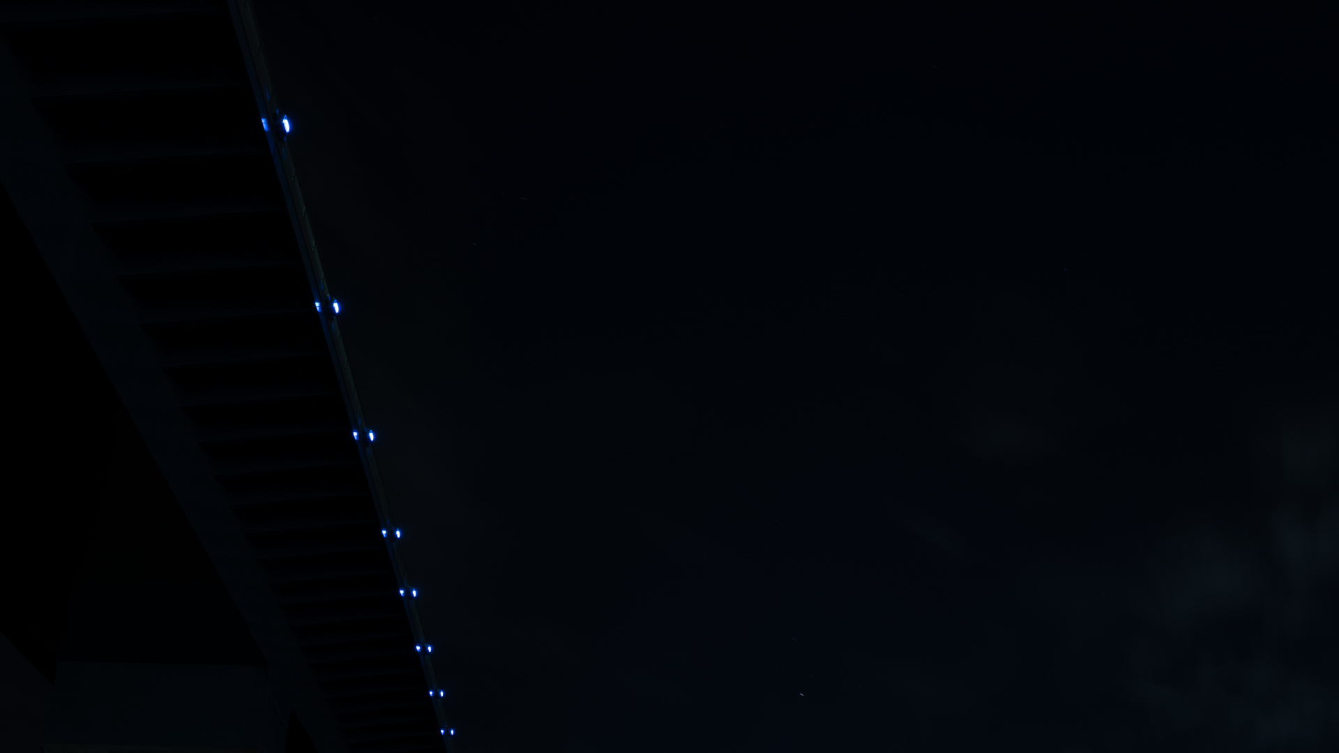 Обои свет, вода, полночь, темнота, черный в разрешении 1920x1080