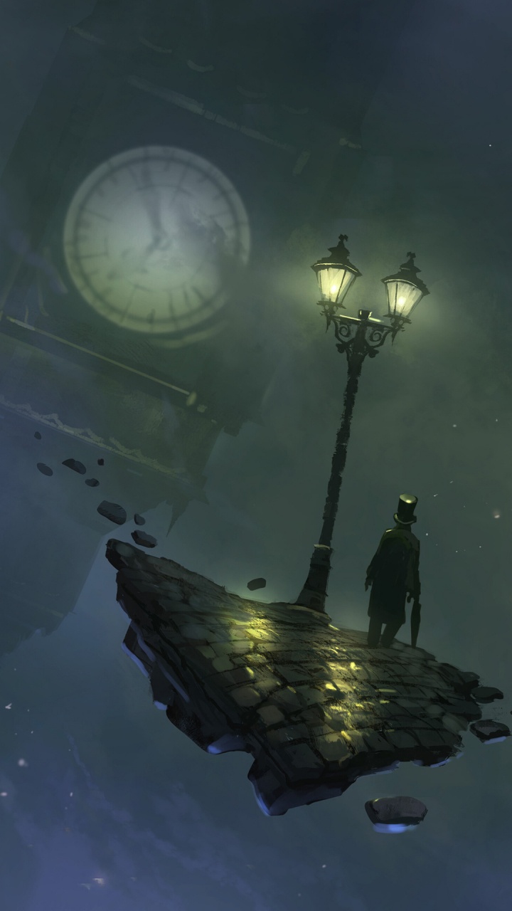 Обои атмосфера, концепт арт, иллюстрация, графический дизайн, арт в разрешении 720x1280