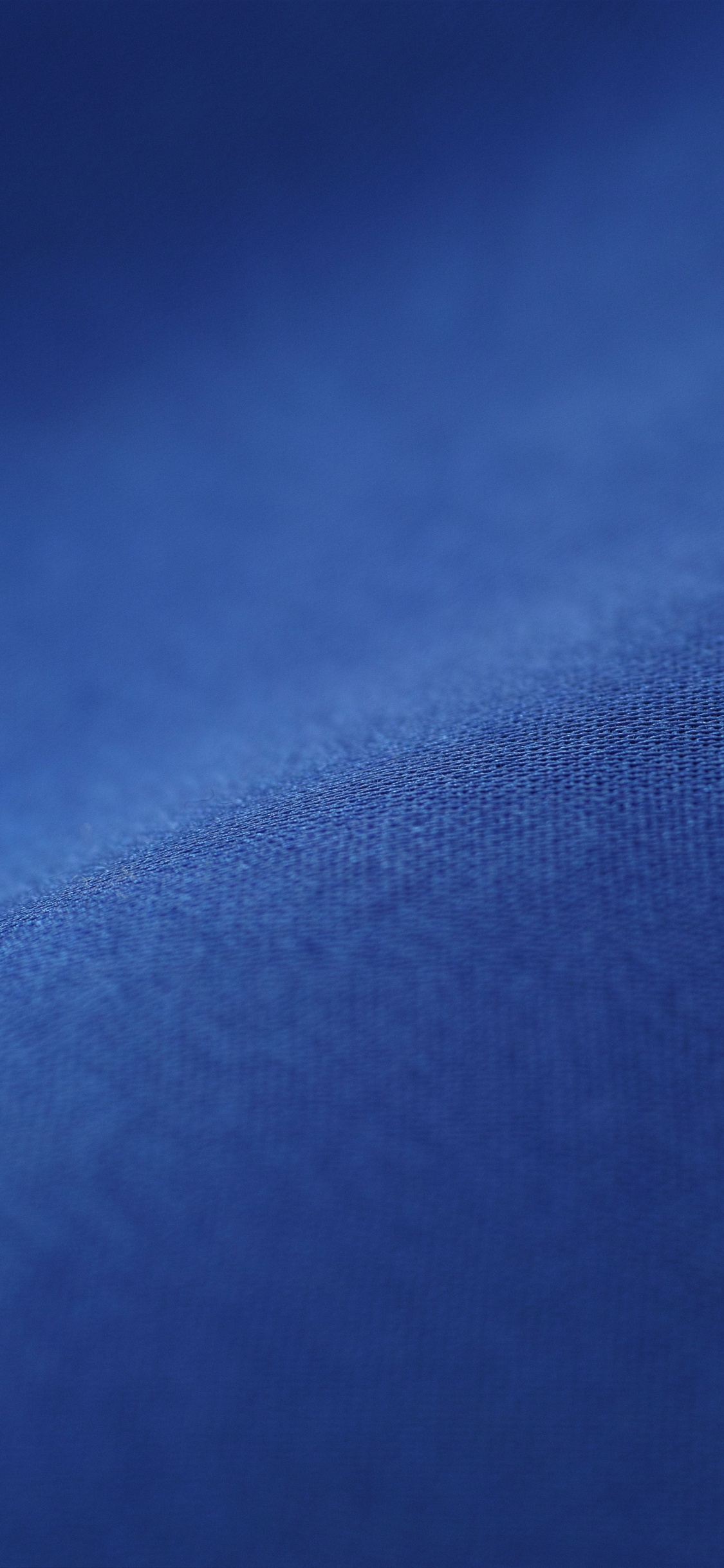 Обои ткань, текстура, синий, синий кобальт, дневное время в разрешении 1125x2436