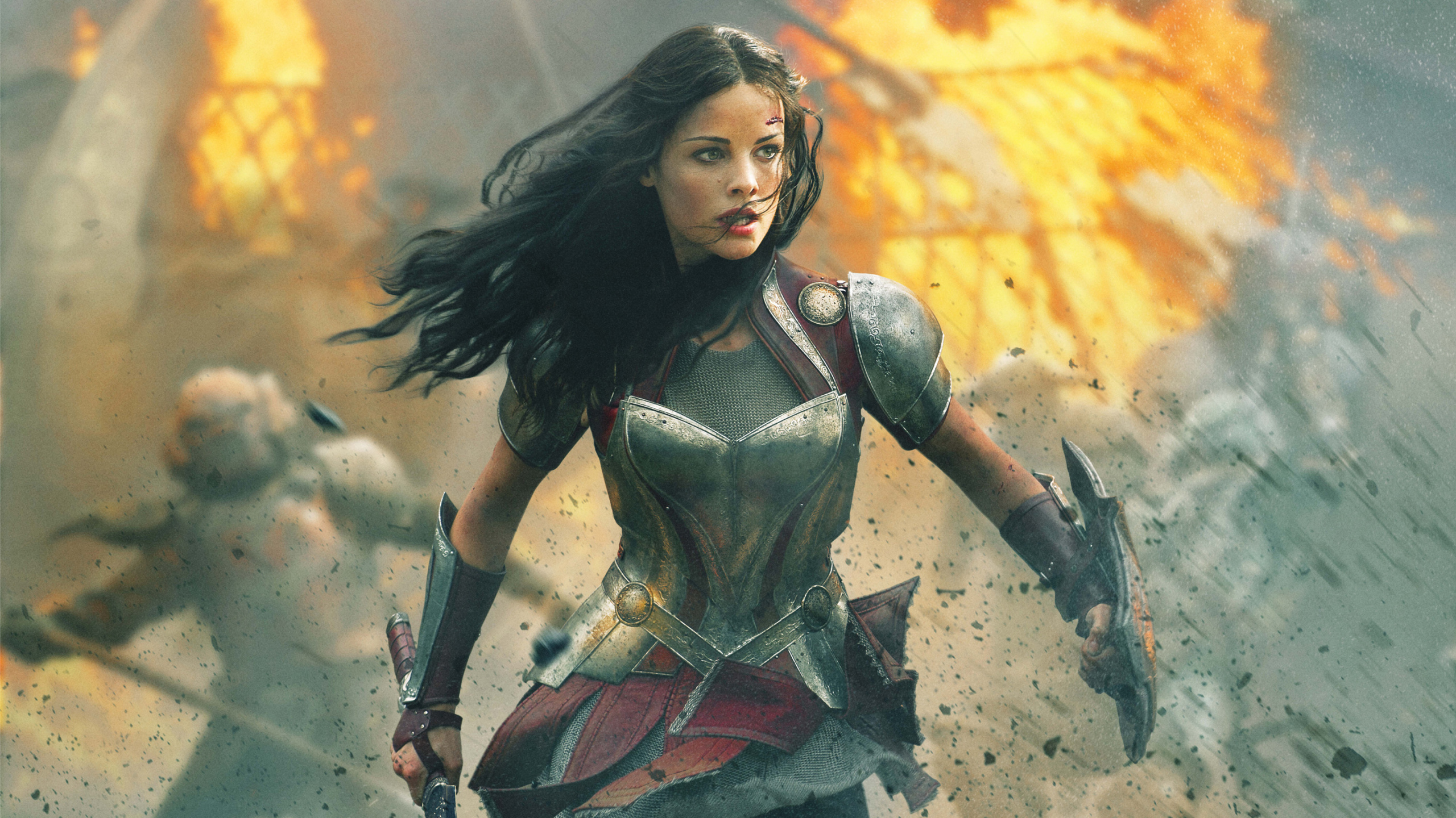 Обои Джейми Александр, ТОР, marvel, Hogun, Асгардцы в разрешении 2560x1440