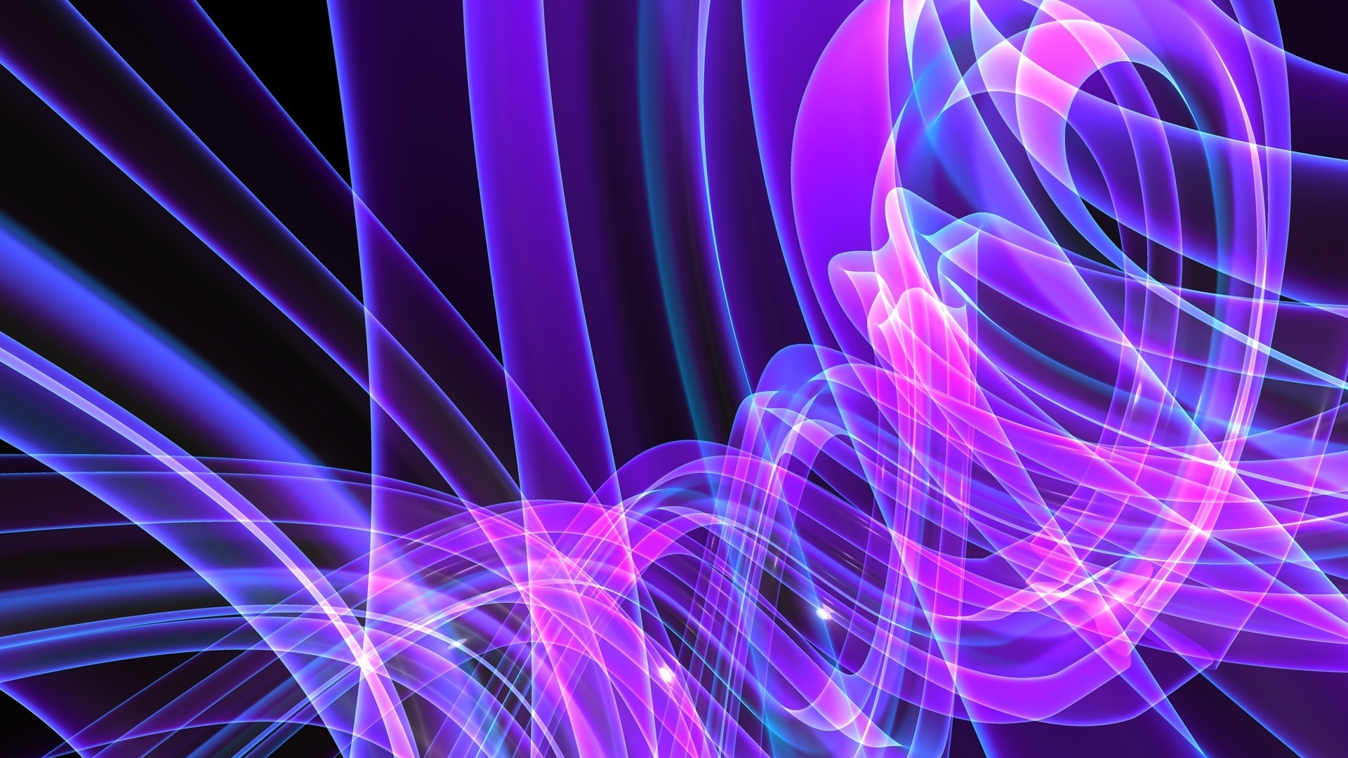Обои неон, пурпур, синий, Фиолетовый, свет в разрешении 1920x1080