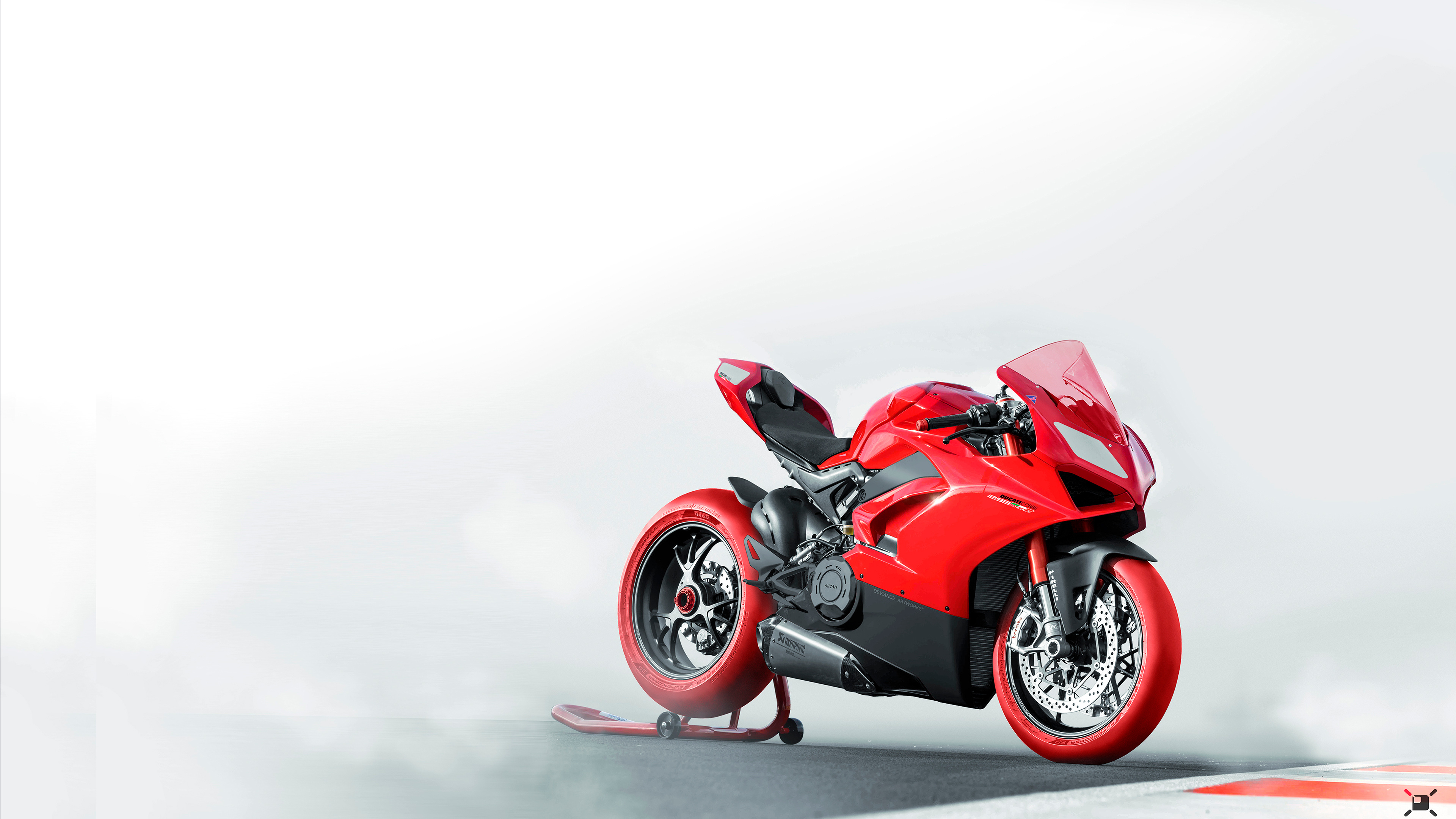 Обои дукати 1299, ducati, дукати 1199, мотоцикл, красный цвет в разрешении 3840x2160