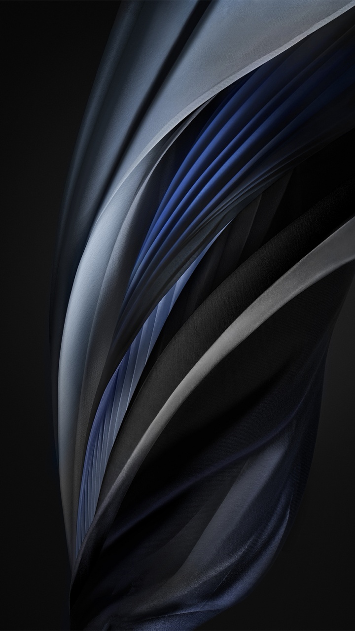 Обои яблоко, ios, смартфон, темнота, черный в разрешении 720x1280