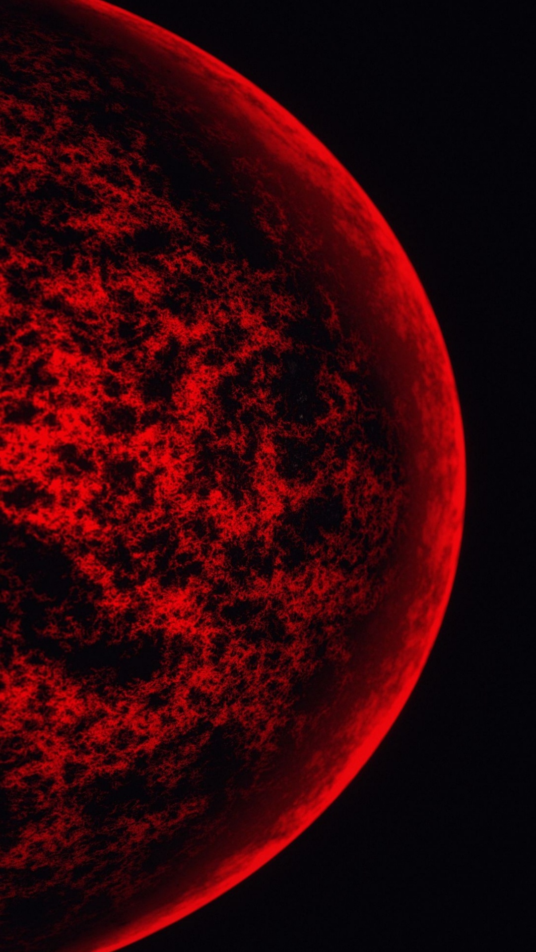 Обои атмосфера, земля, луна, красочность, астрономический объект в разрешении 1080x1920